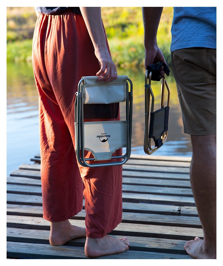 Стілець розкладний Naturehike MZ01 NH18M001-Z, хакі