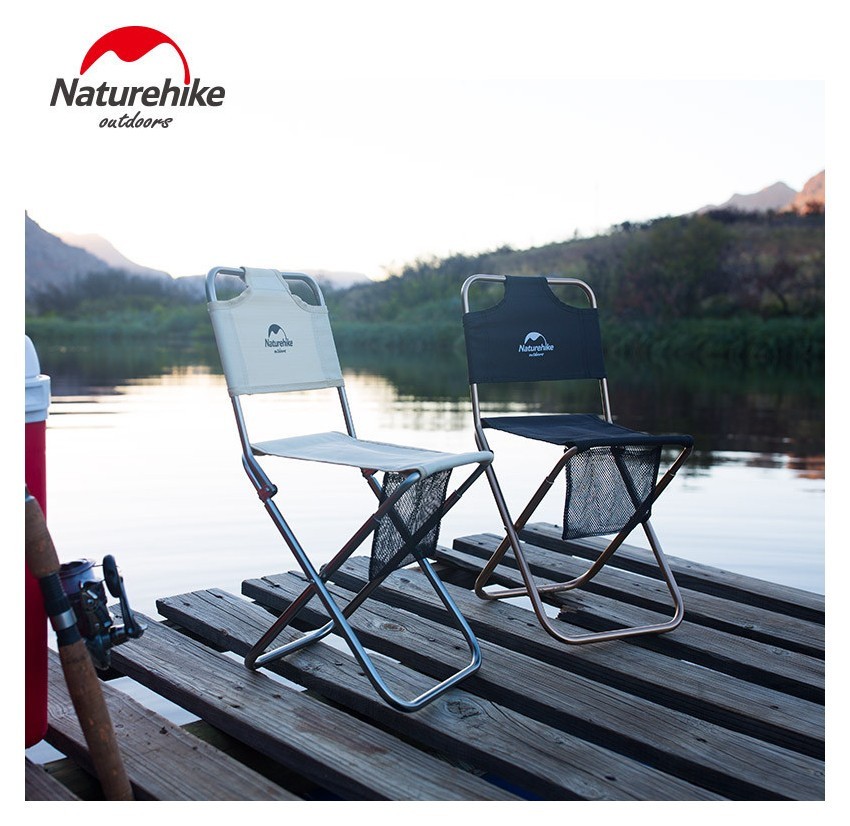 Стілець розкладний Naturehike MZ01 NH18M001-Z, хакі, укр, укр