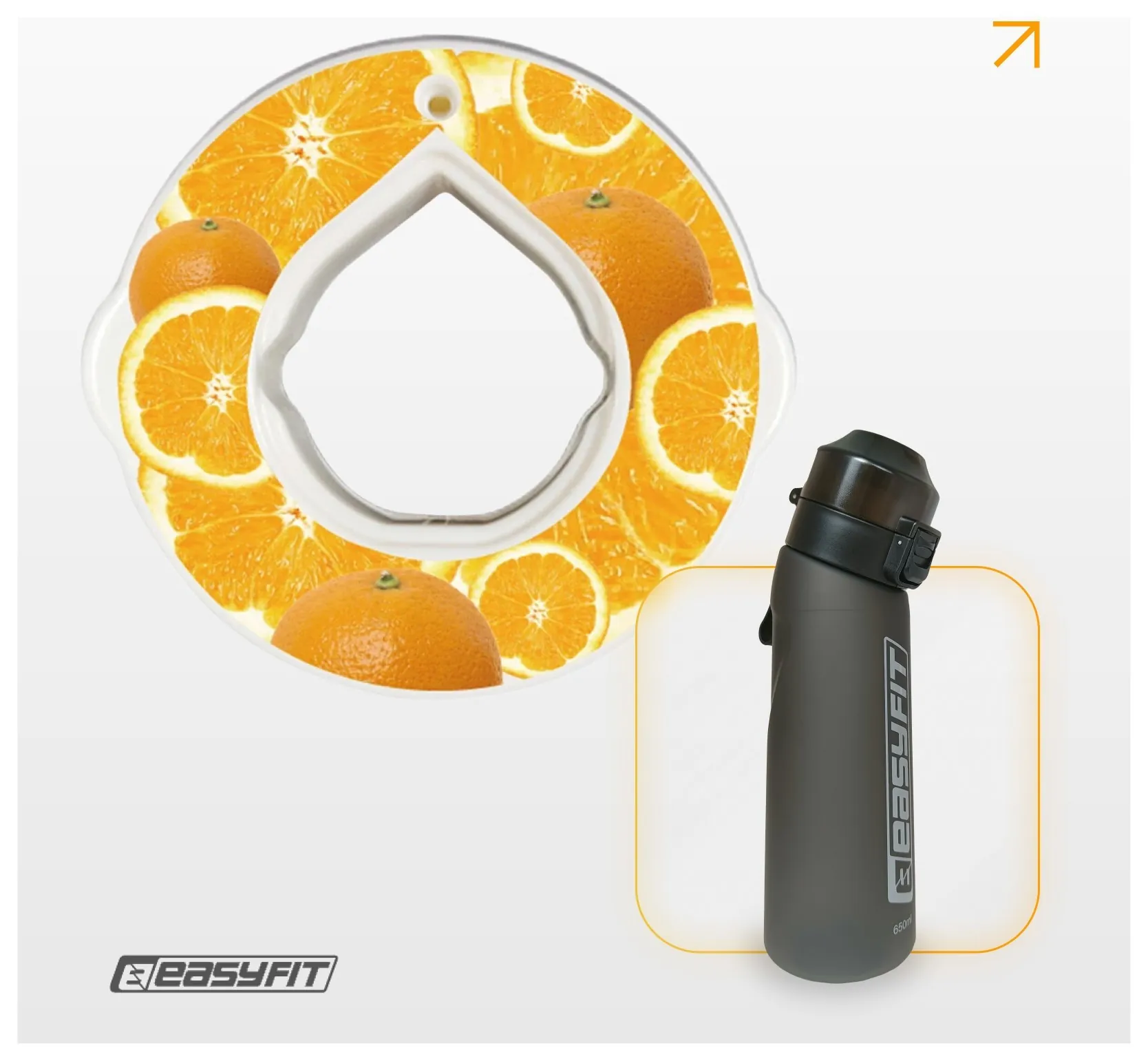 Капсула “Апельсин” для пляшки EasyFit Air Up (EFIT_EF-7006-OE)
