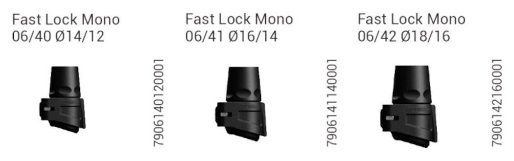 Зажимное соединение Gabel 06/41 Fast Lock Mono Ø16/14 зажимное соединение Gabel 06/41 Fast Lock Mono