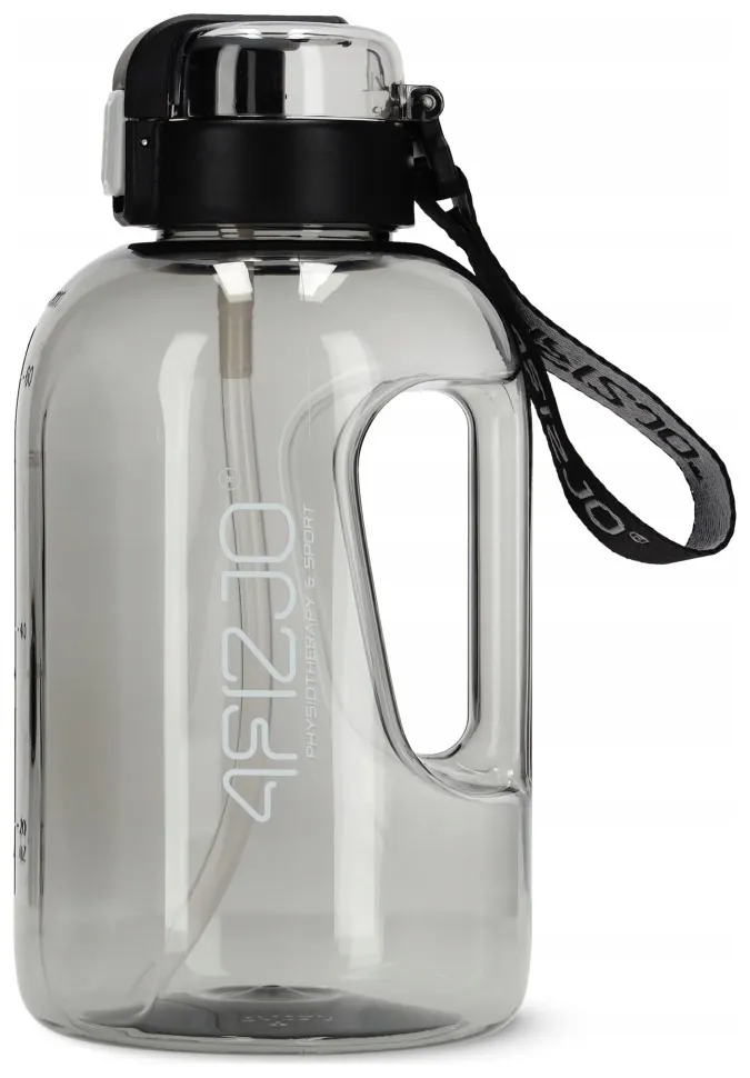 Пляшка для води спортивна 4FIZJO 2000 мл Grey (P-5905973403825) (LFP-5905973403825)