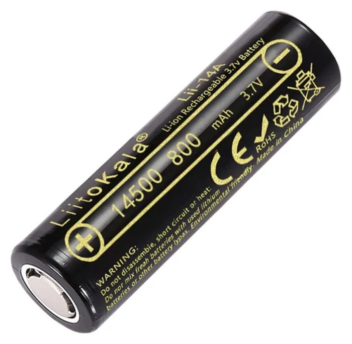 Аккумулятор LiitoKala Lii-14A-N 14500 800mah battery