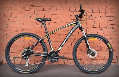 Велосипед гірський 29" Spelli SX-4700 Grey/Green (2025)