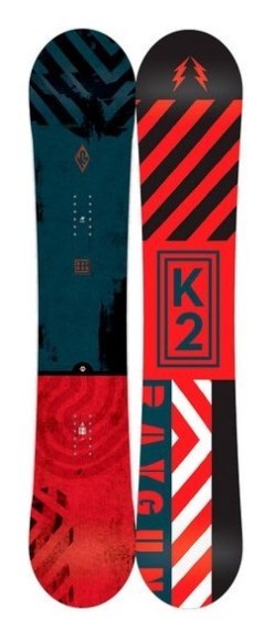 Сноуборд K2 RAYGUN 156 Red/black/emerald (11A0020), укр