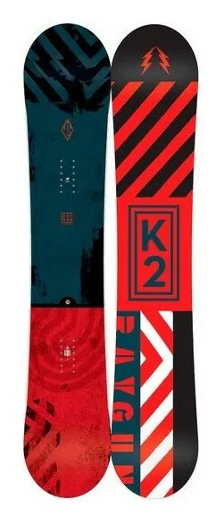 Сноуборд K2 RAYGUN 156 Red/black/emerald (11A0020) (156 см black, emerald, red)