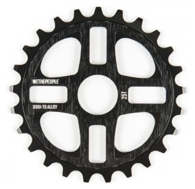 Зірка WeThePeople 4STAR 25t чорна (для BMX)