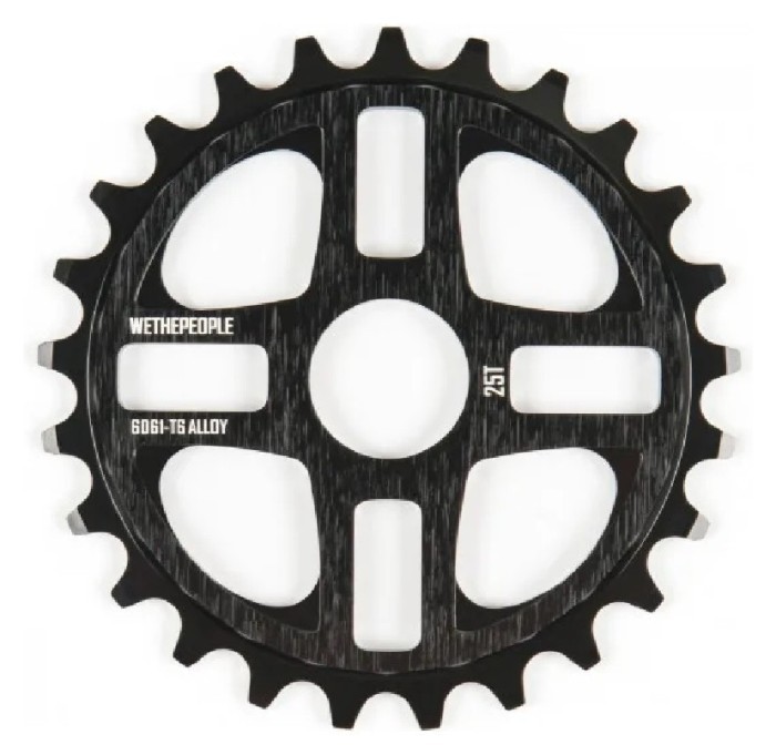 Зірка WeThePeople 4STAR 25t чорна (для BMX), укр, укр