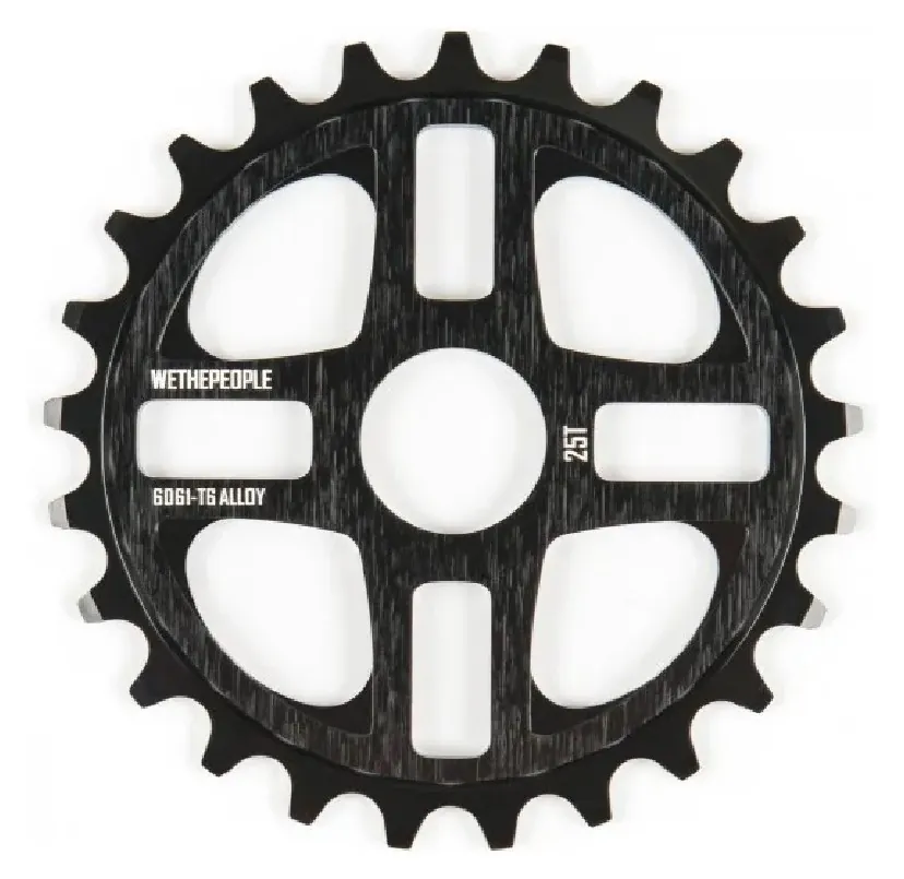 Зірка WeThePeople 4STAR 25t чорна (для BMX) (VELD_4055822015523)