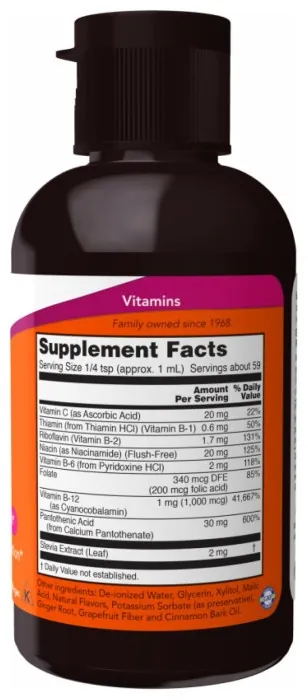 B-12 Liquid B-Complex - 59ml (2oz) (Пошкоджена етикетка)