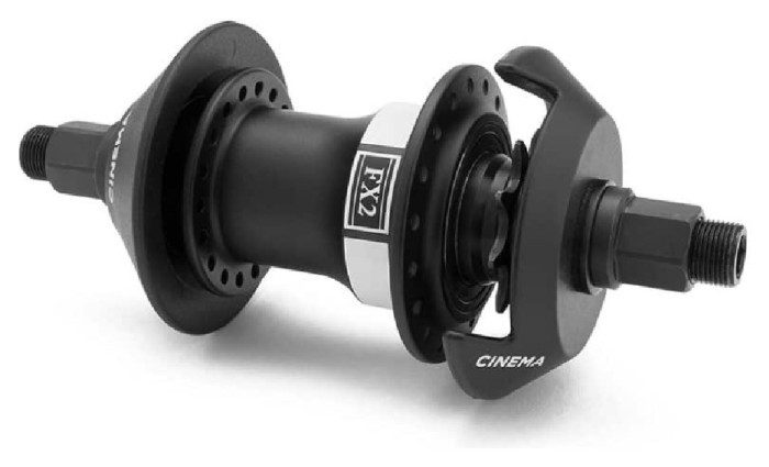 Втулка задня Cinema FX2 Freecoaster 36H LHD чорна, укр, укр