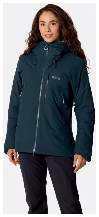 Жіноча тепла мембранна куртка Rab Xenon Shield Jacket Wmns, Tempest Blue, 10