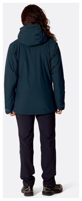 Жіноча тепла мембранна куртка Rab Xenon Shield Jacket Wmns, Tempest Blue, 10