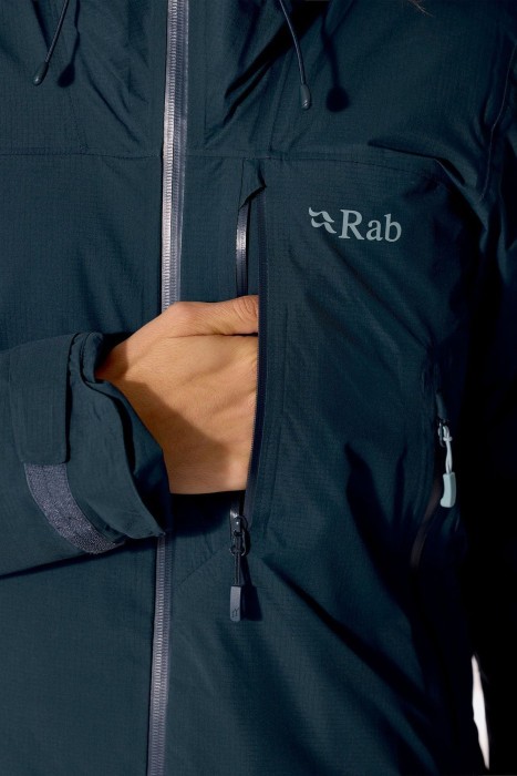 Жіноча тепла мембранна куртка Rab Xenon Shield Jacket Wmns, Tempest Blue, 10
