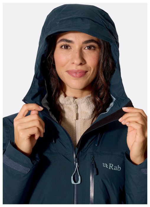 Жіноча тепла мембранна куртка Rab Xenon Shield Jacket Wmns, Tempest Blue, 10