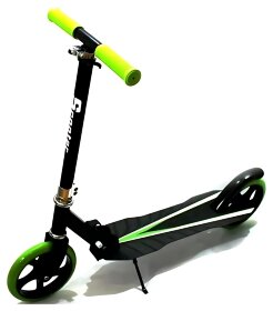 Самокат Bavar Sport с ножным тормозом, салатовый.