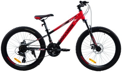 Велосипед CROSSRIDE 24 MTB ST "JET", Червоний