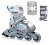 Роликовые коньки детские Bladerunner PHASER COMBO G W 35 (5US) 220мм Silver/blue (0T611500 835) O