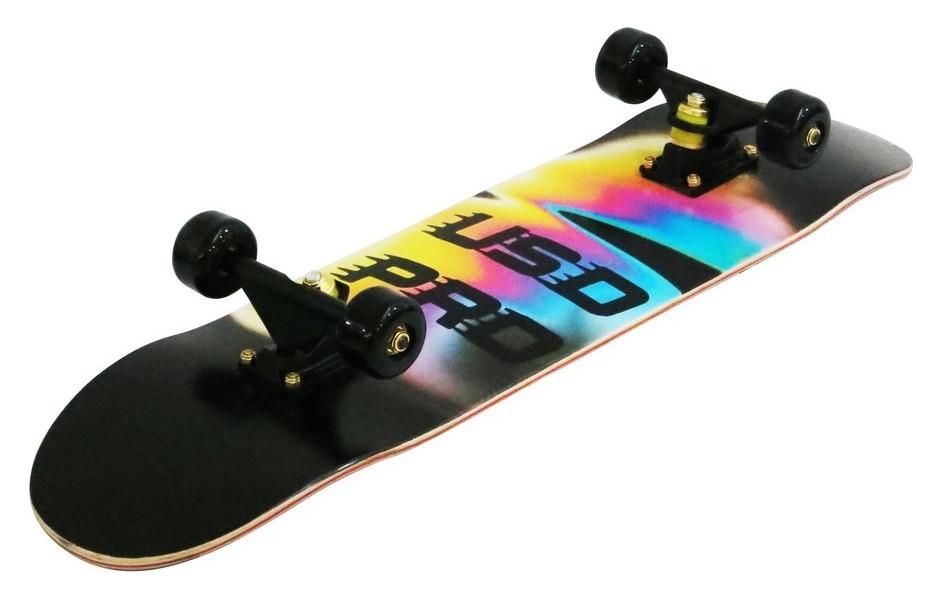 Cкейтборд USD PRO OUTBREAK 31.0″ Multicolor/black (USB21J2S)