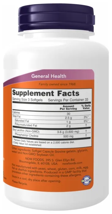 Lecithin 1200 mg - 200 sgels