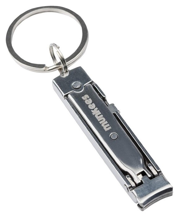 Munkees 2500 брелок-кусачки Ultra-thin Nail Clipper steel, укр, укр
