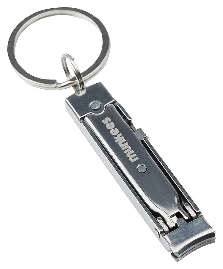 Munkees 2500 брелок-кусачки Ultra-thin Nail Clipper steel (2500-ST)