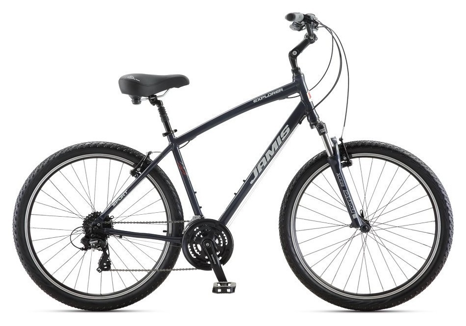 Велосипед прогулочный Jamis EXPLORER SPORT 27,5″ 15″ Ink black (03-2516-IK)