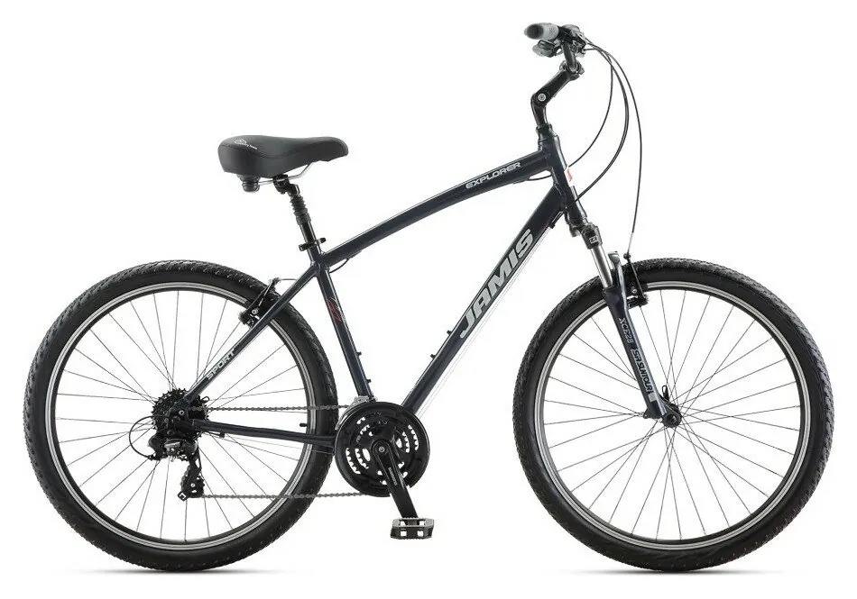Велосипед прогулянковий Jamis EXPLORER SPORT 27,5″ 15″ Ink black (03-2516-IK) (15" Чорний)