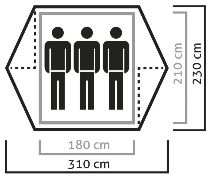 Намет Salewa Denali 3