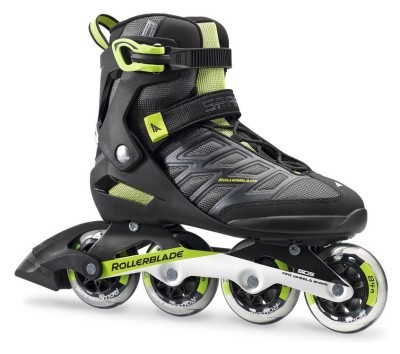 Роликовые коньки для взрослых Rollerblade SPARK 84 40 (7.5US) 255мм Black/green (07849700 T83)