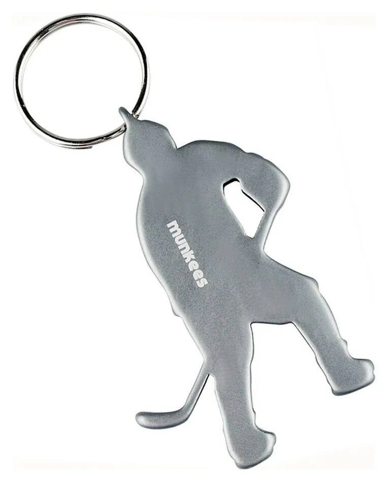 Munkees 3497 брелок-відкривачка Icehockey Player grey (3497-GY)