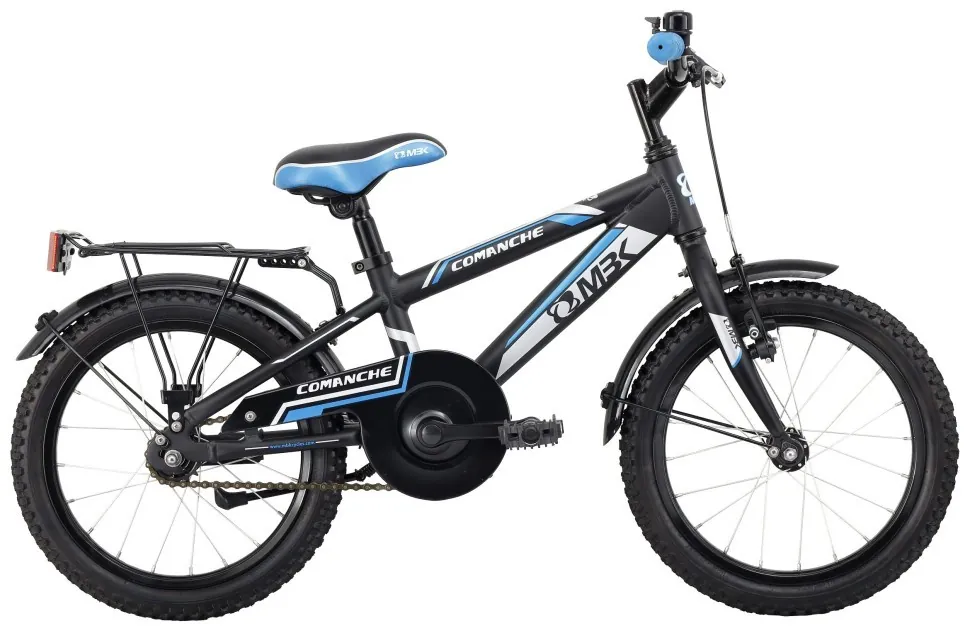 Велосипед MBK Comanche Black/Blue 16” (Чорно-синій)