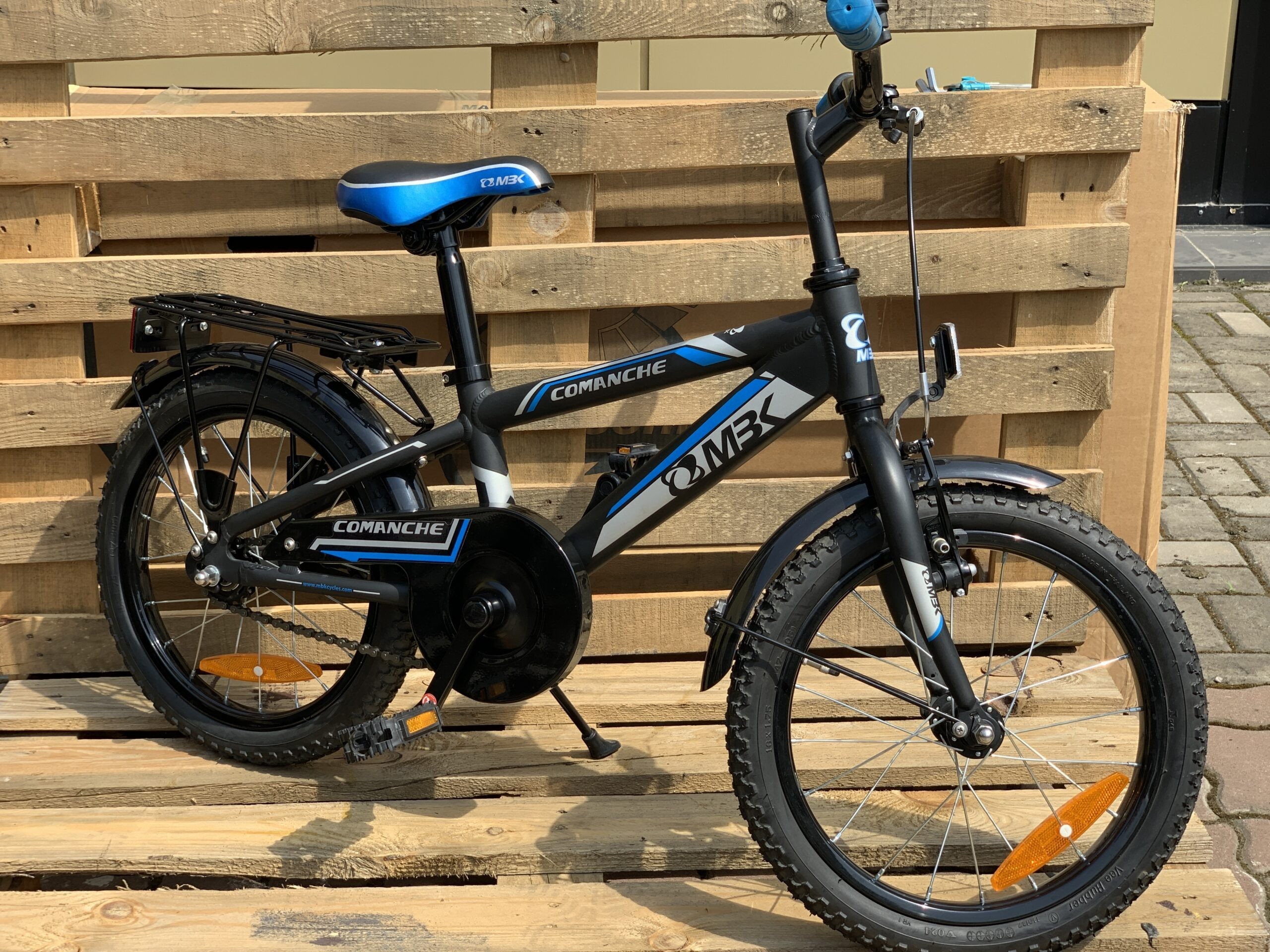 Велосипед MBK Comanche Black/Blue 16”