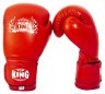 Шкіряні рукавички для боксу Maraton Top King # 8 OZ, Красный, укр