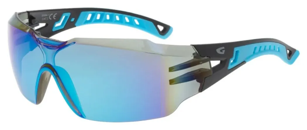 Окуляри GOG Egil Cat.3 (cristal blue/matt black/reflex white/blue)