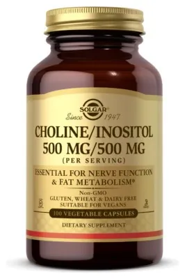Choline/Inositol 500 mg/500 mg - 100 vcaps