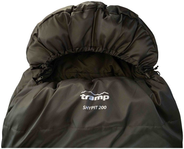 Спальный мешок Tramp Shypit 200XL ковдра с капюшом левый olive 220/100 UTRS-059L
