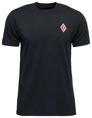 Мужская футболка Black Diamond M Heritage Alpinist SS Tee, Black, M