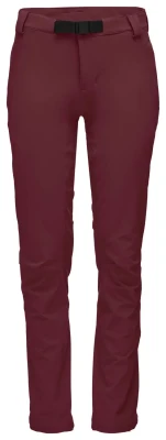 Брюки женские Black Diamond Alpine Pants Softshell, L - Bordeaux