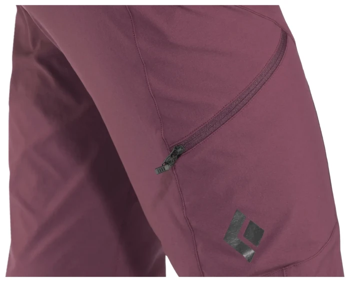 Брюки женские Black Diamond Alpine Pants Softshell, L - Bordeaux