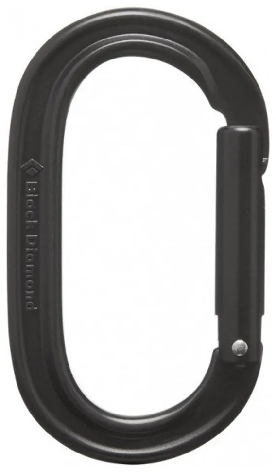 Карабін без муфти Black Diamond Oval Keylock, Black (SHM_BD 210083.BLAK)