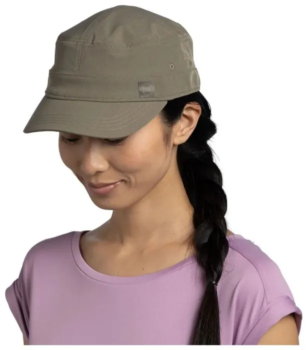 Кепка Buff Military Cap, Solid Tundra Khaki