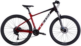 Велосипед AL 27,5&quot; Leon XC 80 HDD рама-18&quot; чорний з червоним 2025
