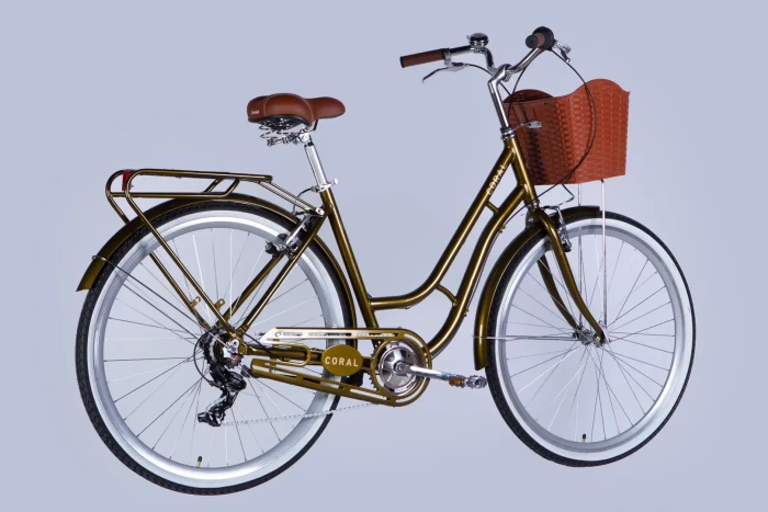 Велосипед AL 28" Dorozhnik CORAL  Vbr FR рама-19" болотно-зелений 2025