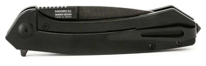Нож Adimanti SHADOW by Ganzo (Skimen design) черный клинок