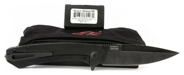 Нож Adimanti SHADOW by Ganzo (Skimen design) черный клинок