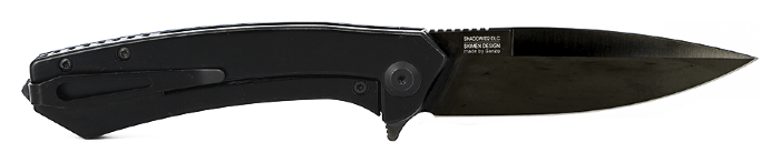 Нож Adimanti SHADOW by Ganzo (Skimen design) черный клинок