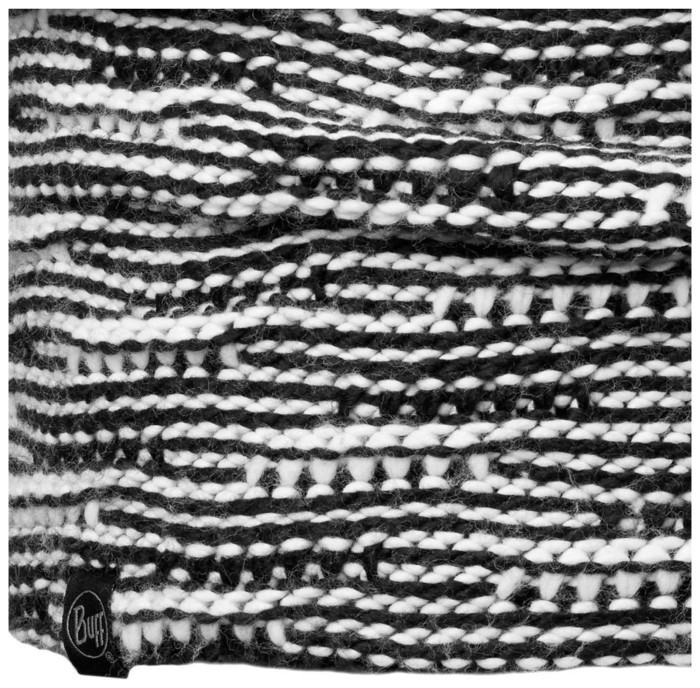 Шарф-труба Buff Knitted Neckwarmer Comfort Kirvy, Black