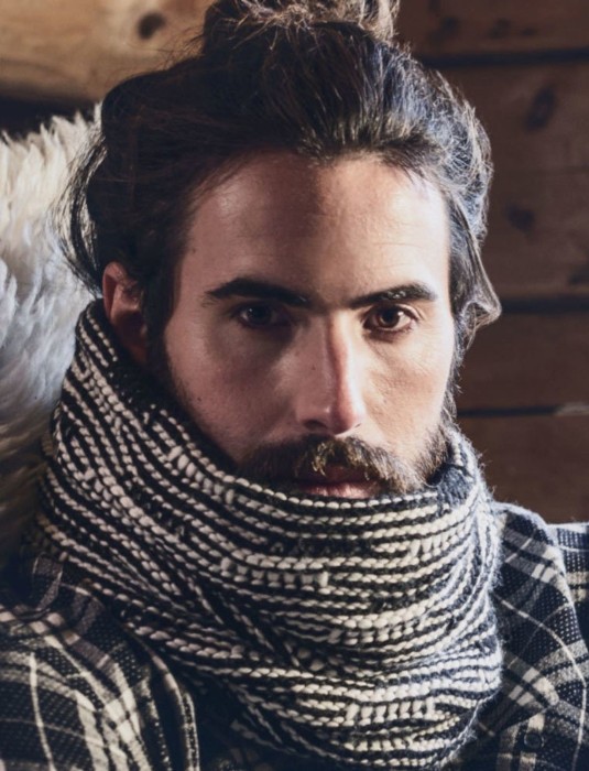 Шарф-труба Buff Knitted Neckwarmer Comfort Kirvy, Black