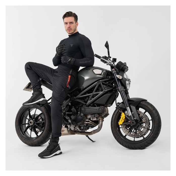 Мотоштани Shima Akira Jogger Black