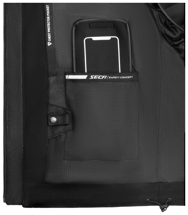 Мотокуртка SECA DISTRICT SOFTSHELL LADY Black